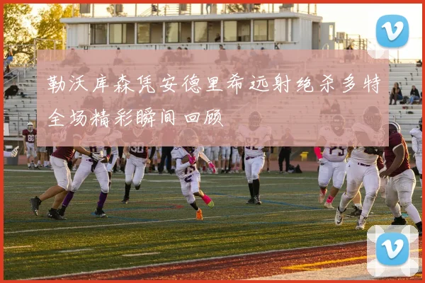 勒沃库森凭安德里希远射绝杀多特全场精彩瞬间回顾